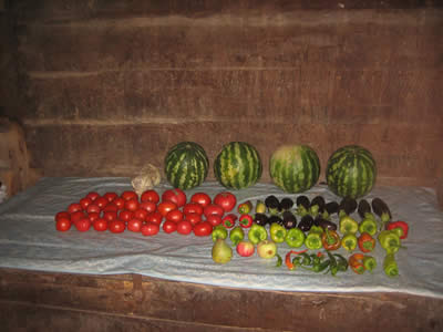 Vegetables Lagodekhi 2007